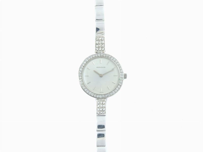 Orologio da Polso per Donna Jaeger le Coultre in Oro Bianco e Diamanti