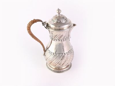 Piccola Caffettiera Solitaire in Argento
