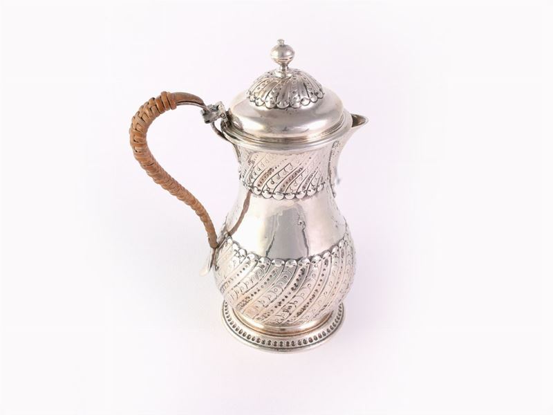 Piccola Caffettiera Solitaire in Argento