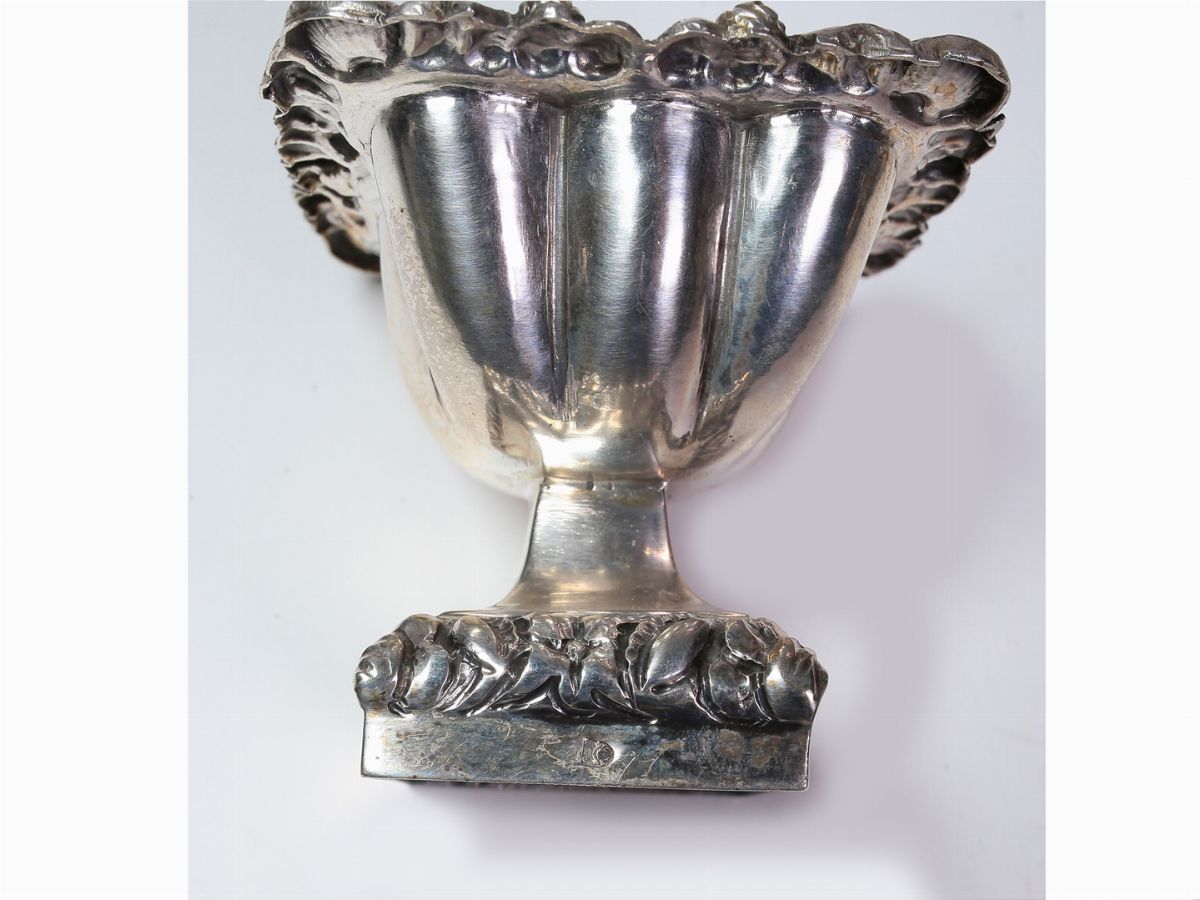 Coppia di Saliere in Argento