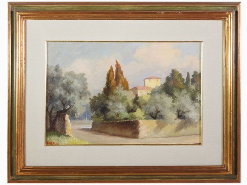 Fausto Magni - Paesaggio Toscano