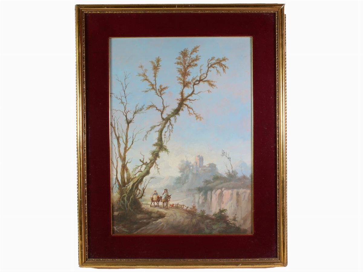 Renato Zini - Paesaggi con Personaggi