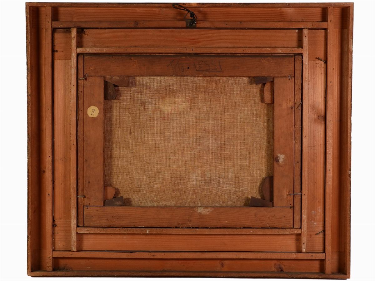 Scuola Toscana della Fine del XIX/inizio del XX Secolo - Veduta D'interno