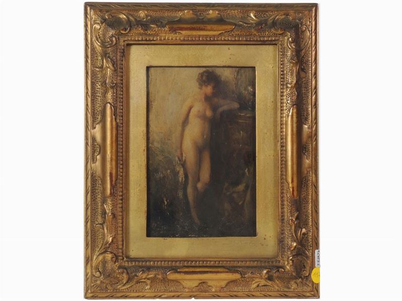 Scuola Lombarda del XIX Secolo - Nudo Femminile