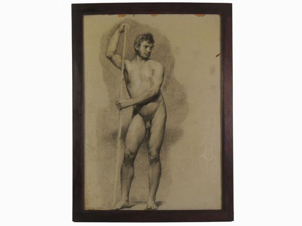 Luigi Sabatelli attribuito - Two male nudes