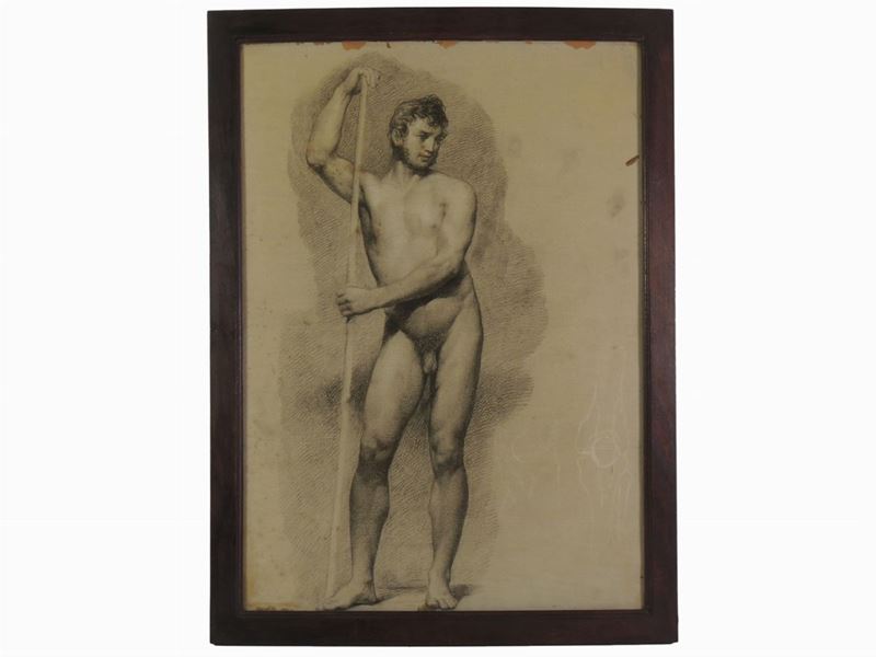 Luigi Sabatelli Attribuito - Due Nudi Maschili