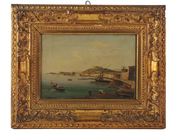 Scuola napoletana del XIX secolo - Neapolitan seascape