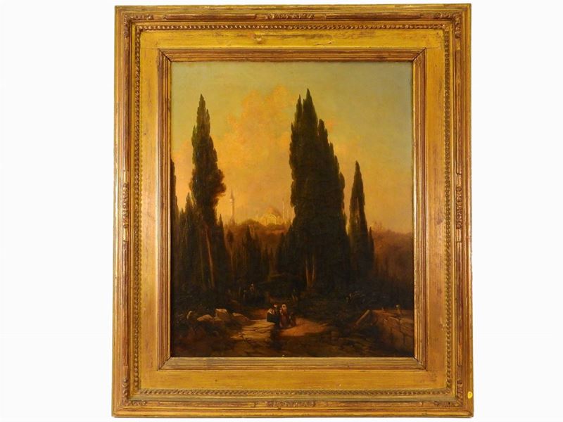 Paul Lazerges - Veduta di Costantinopoli