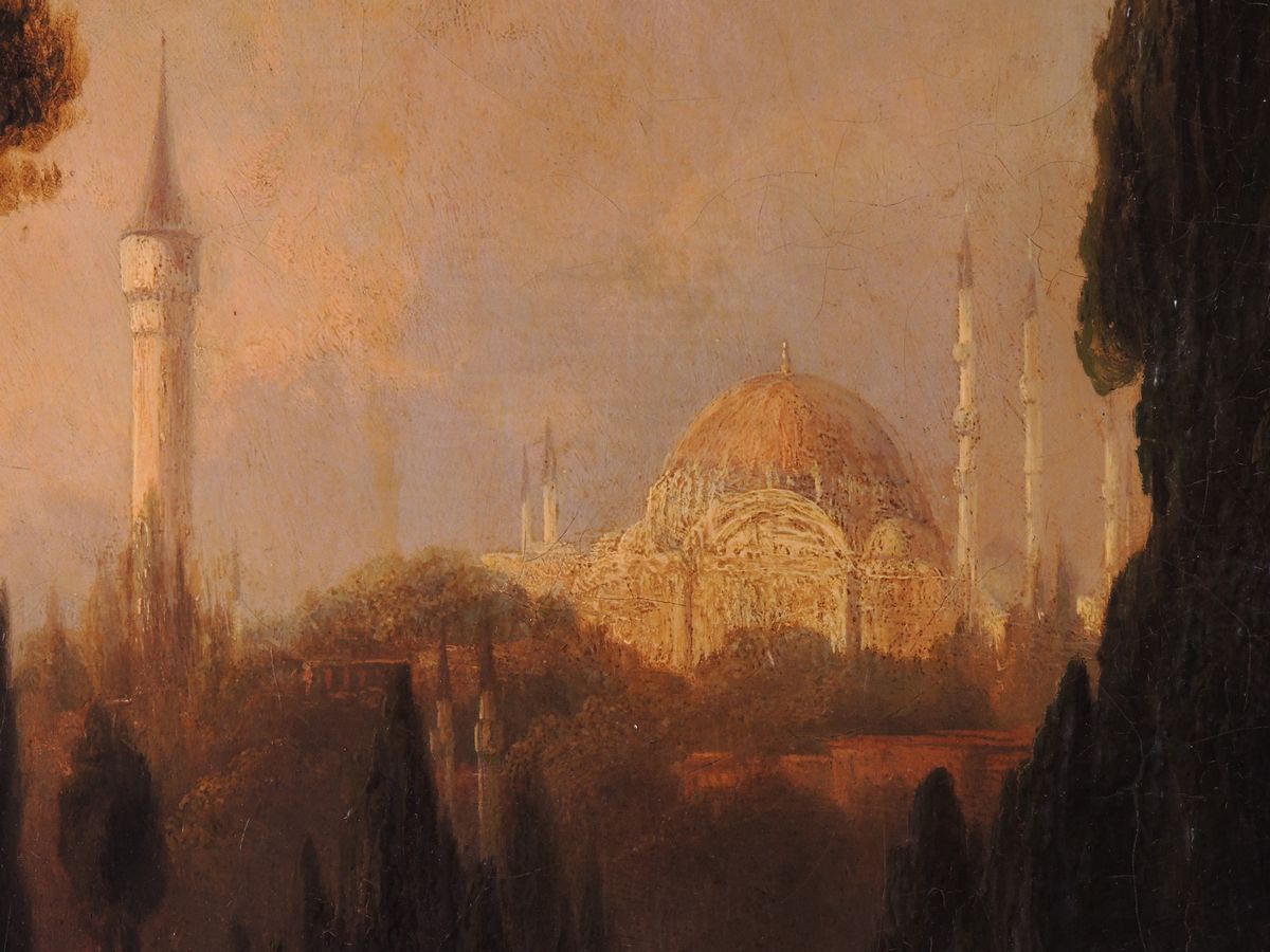 Paul Lazerges - Veduta di Costantinopoli