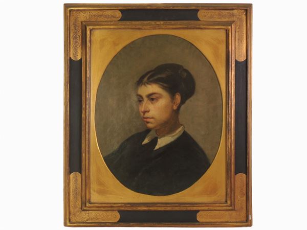 Scuola lombarda - Female portrait