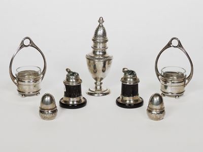 Tre Coppie di Salierine in Argento