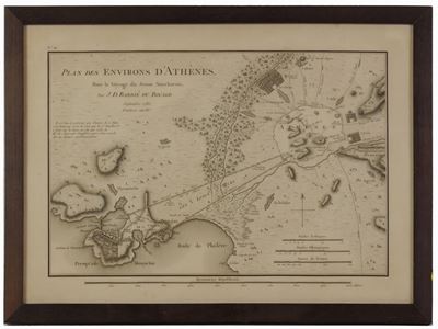 Mappa Geografica di Atene