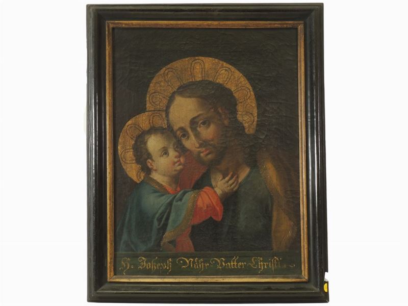 Scuola Dell'italia Settentrionale - Cristo con L'animula della Madonna