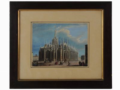 Veduta del Duomo di Milano