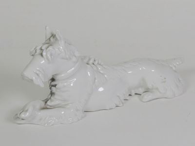 Gruppo Animalier in Porcellana Richard Ginori