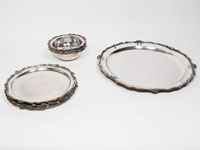 Set di Servizio in Argento