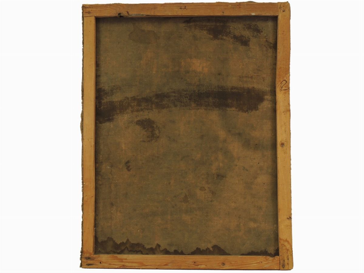 Scuola Emiliana del XVII/XVIII Secolo - Apparizione della Madonna a San Filippo Neri