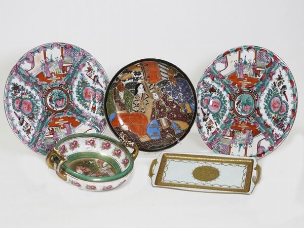 A chinaware lot  - Auction Furniture, silverware,  old master paintings and curiosity - Maison Bibelot - Casa d'Aste Firenze - Milano