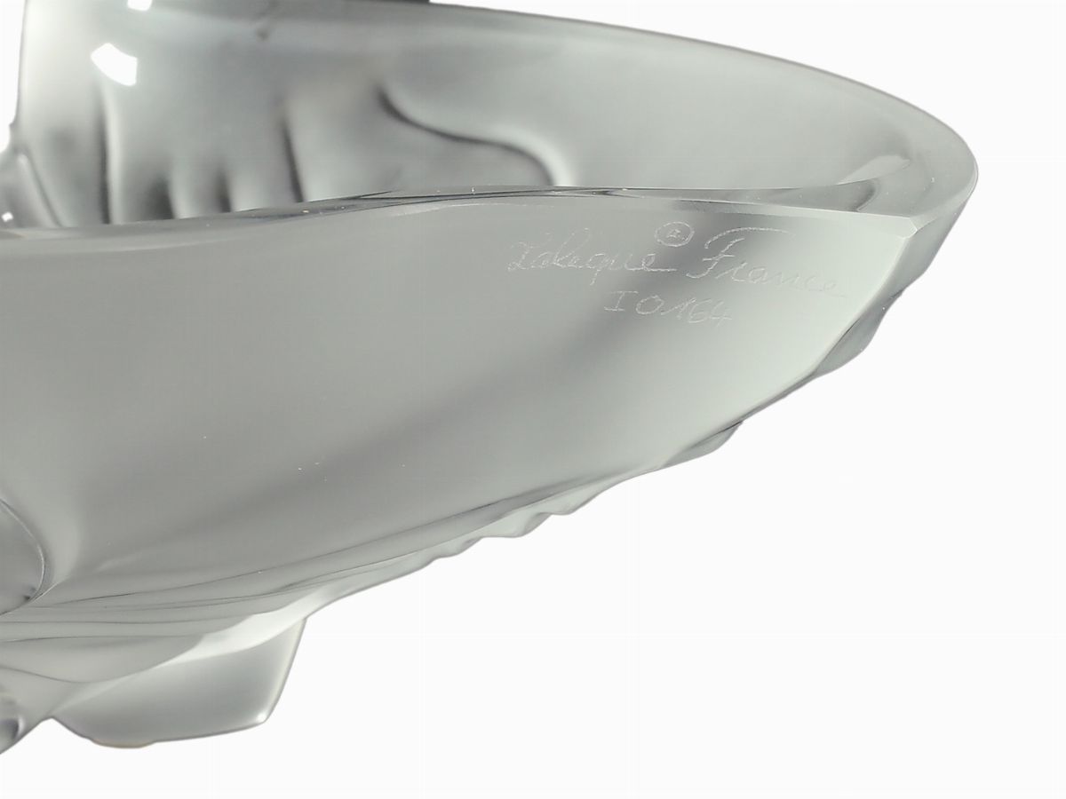 Coppa Centrotavola in Cristallo Lalique