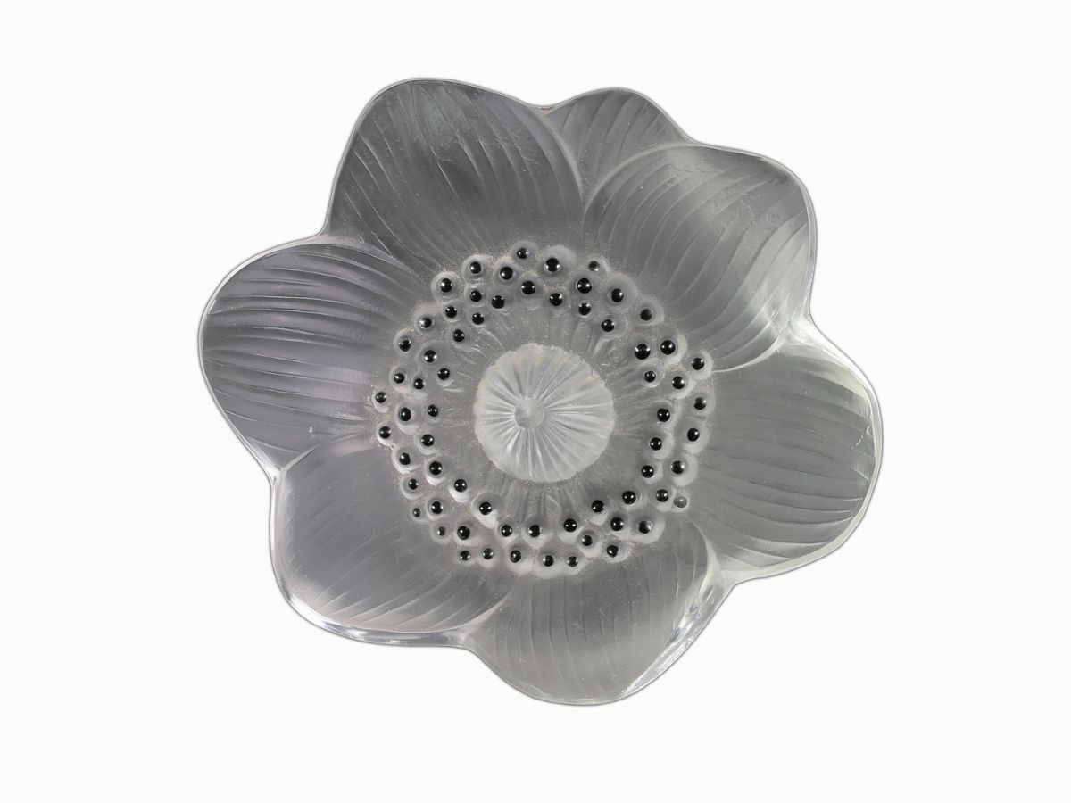 Anemone in Cristallo Lalique