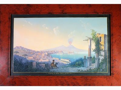 Veduta di Napoli dalla Collina