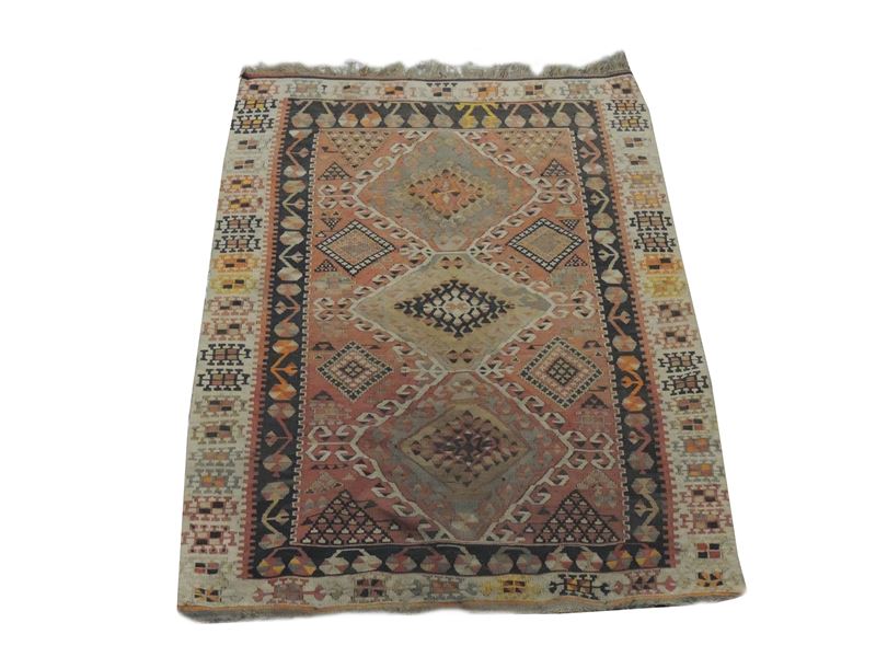 Tappeto Kilim di Vecchia Manifattura