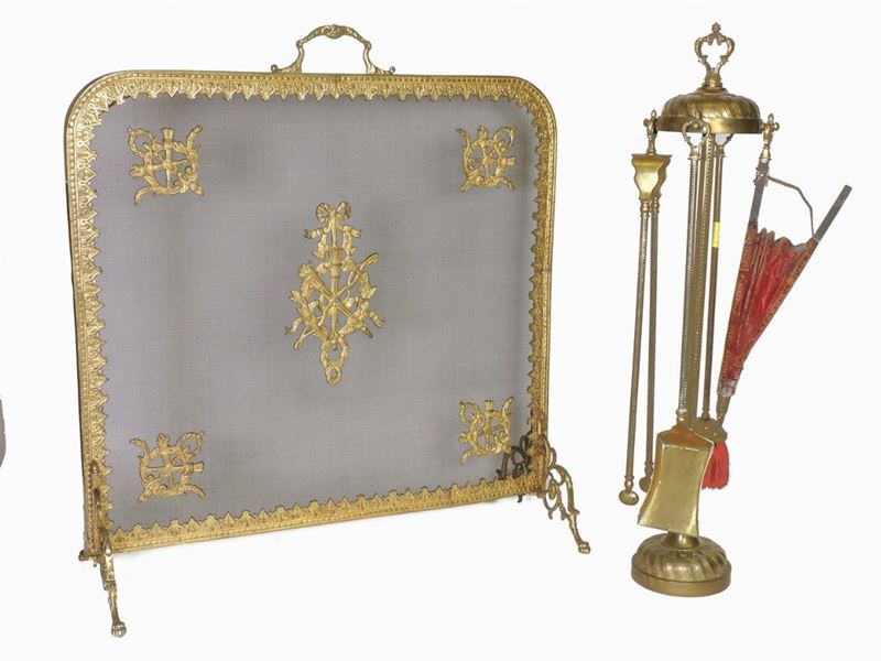 Accessori da Camino in Ottone