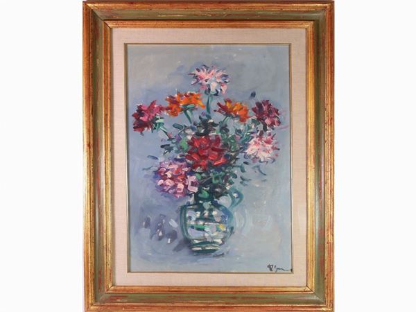 Enzo Pregno - Flowers in a vase