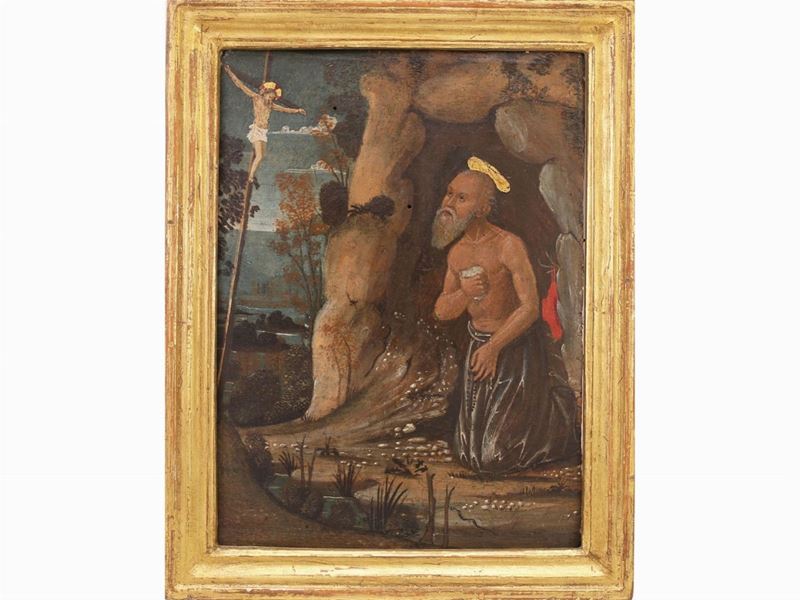 Bottega di Bernardo Stefano Rosselli - San Gerolamo nel Deserto