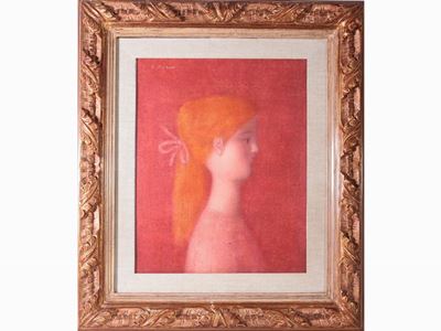 Profilo di Fanciulla 1974 Circa