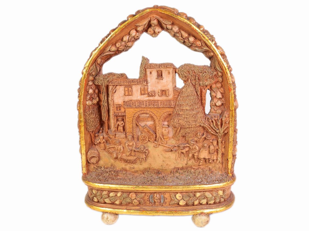 Presepe da Tavolo in Terracotta