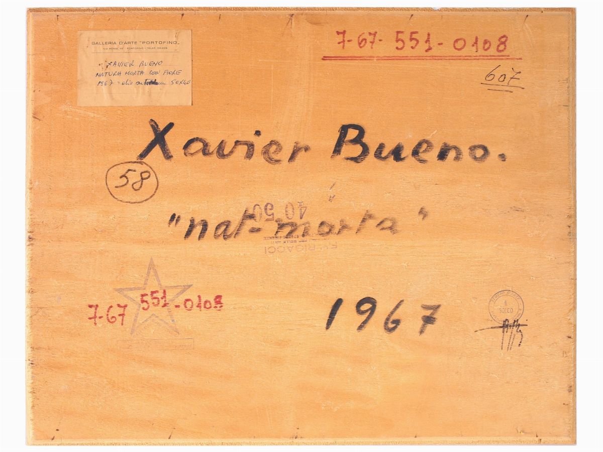 Xavier Bueno - Natura Morta 1967