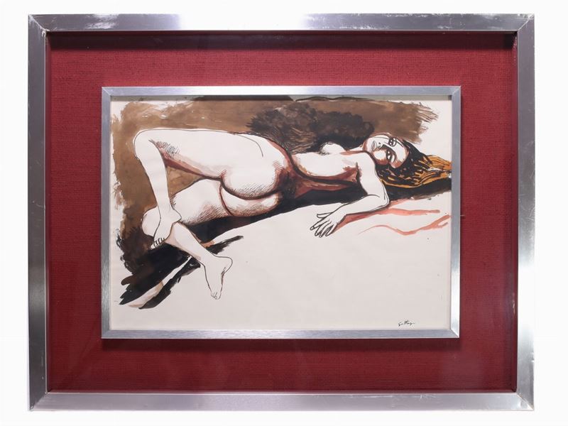 Renato Guttuso - Nudo Femminile