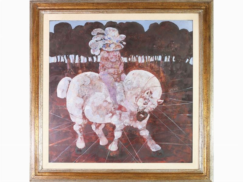 Antonio Possenti - Un Ritratto Equestre