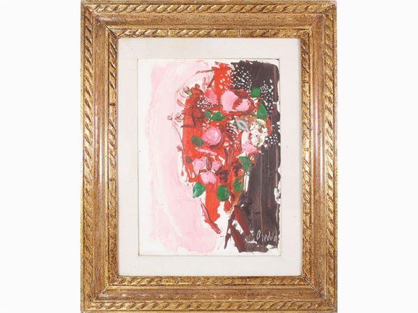 Gastone Breddo : Flowers  ((1915-1991))  - Auction The Collector's House - Villa of the Azaleas in Florence - I - I - Maison Bibelot - Casa d'Aste Firenze - Milano