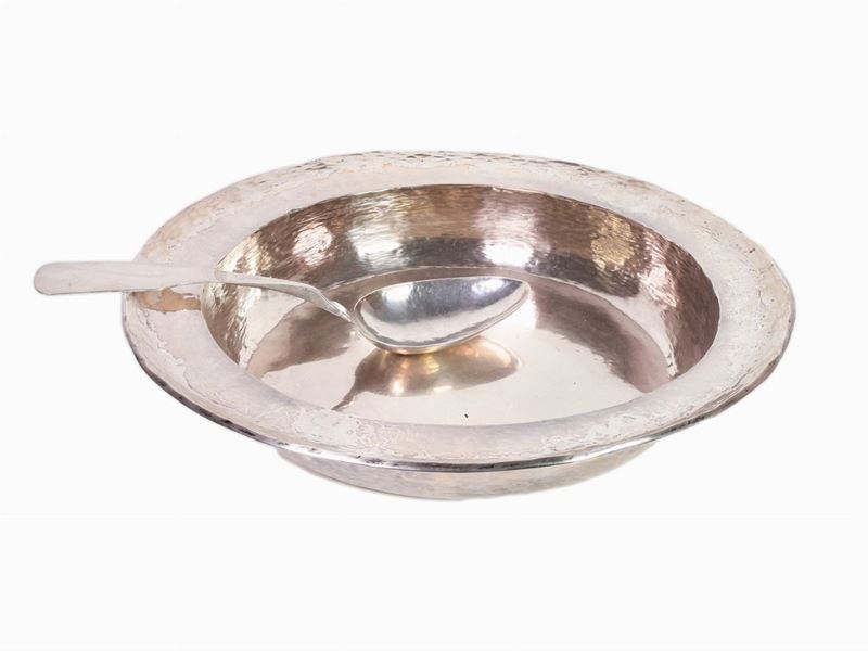 Graziella Laffi - Grande Vassoio da Paella in Argento Sterling 925