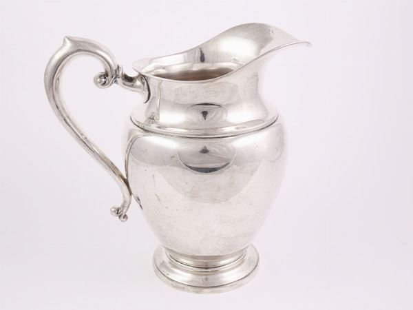 A Preisner sterling silver jug