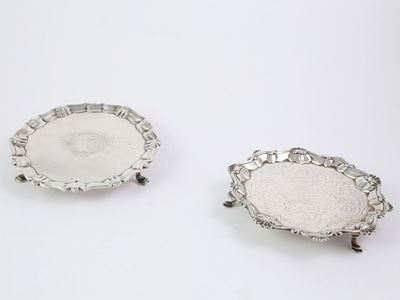 Due Salver in Argento