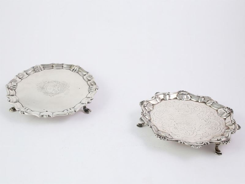 Due Salver in Argento