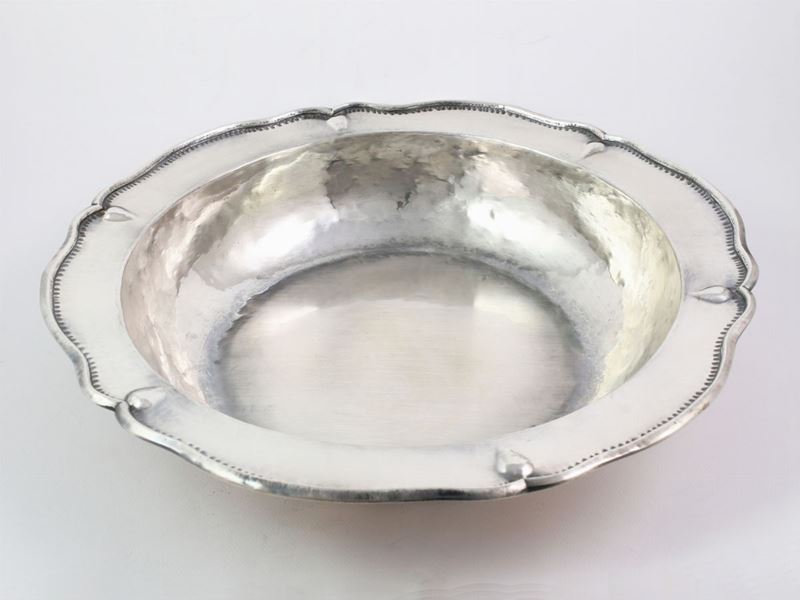 Grande Centrotavola in Argento Braganti Firenze
