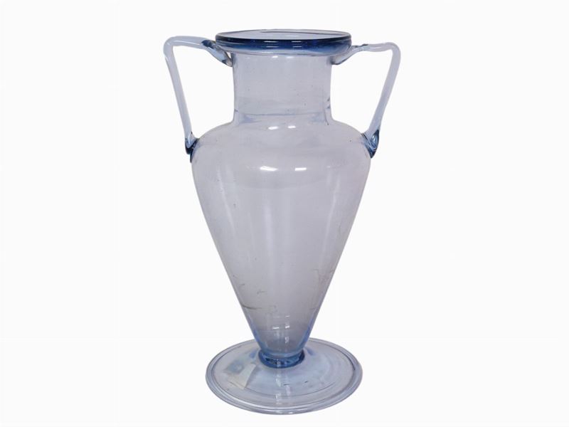 Vaso in Vetro Ad Anfora
