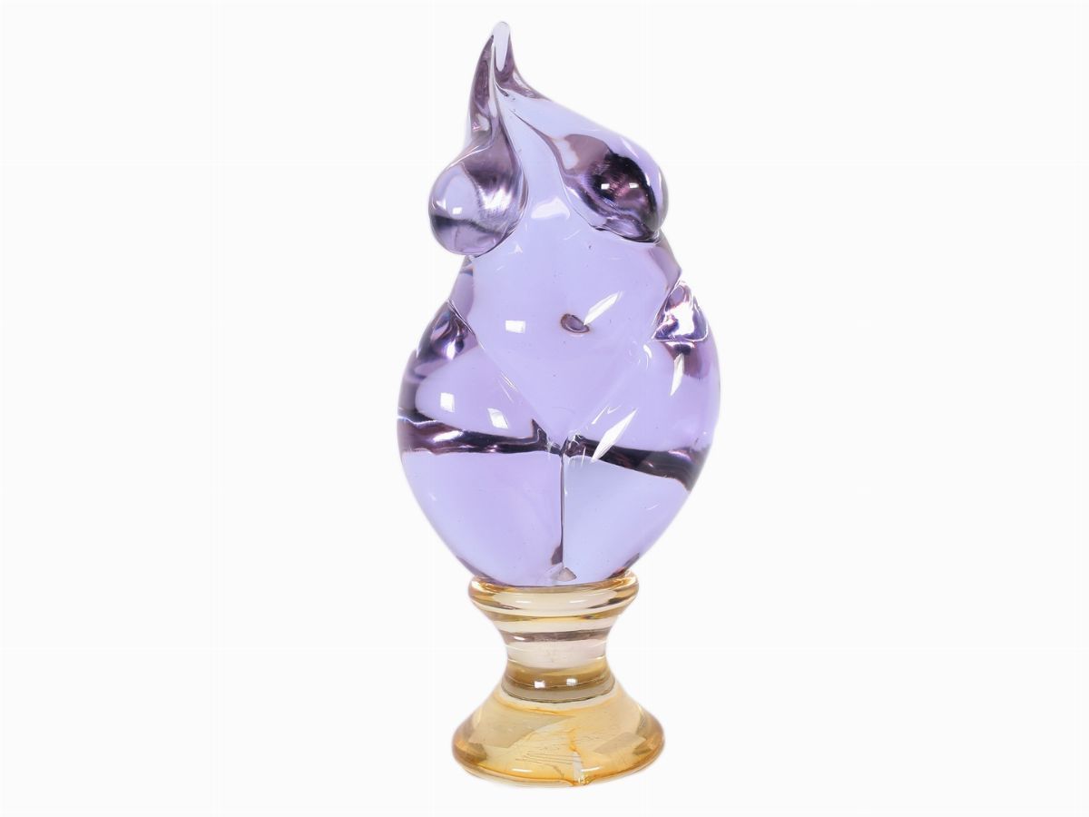 Busto di Donna in Vetro