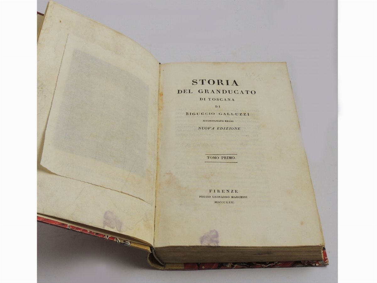 Storia del Granducato di Toscana di Riguccio Galluzzi