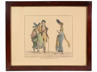 Da Carle Vernet, Scene Satiriche
