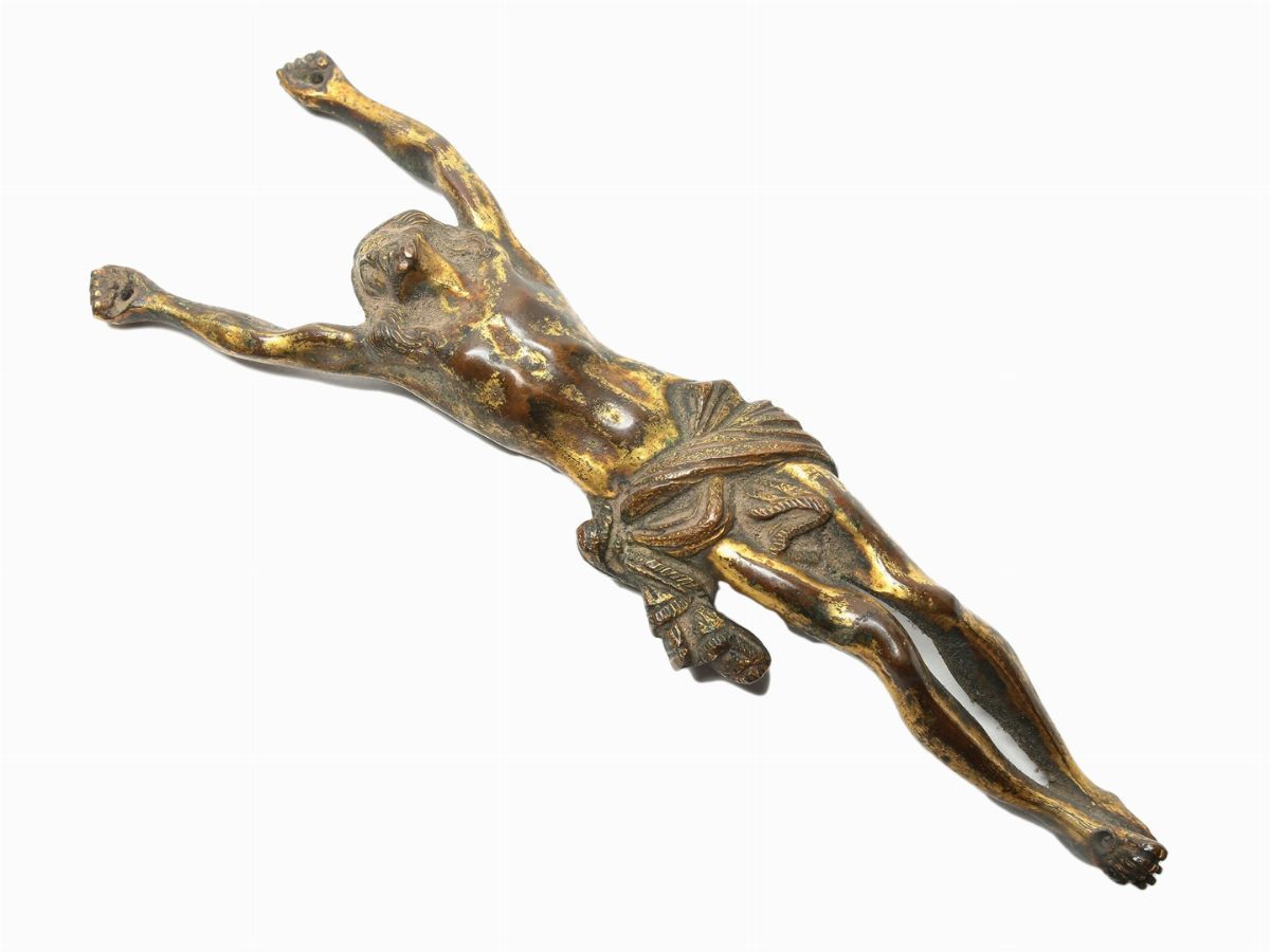 Cristo in Bronzo Dorato