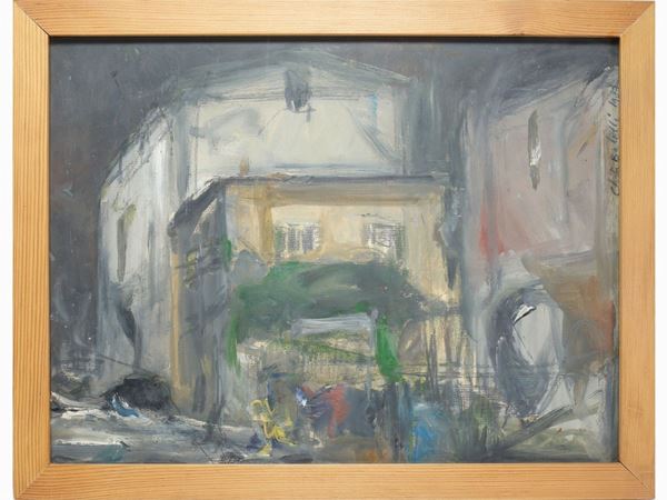 Folco Chiti Batelli : Nocturnal view 1987  ((1932-2011))  - Auction The Collector's House - Villa of the Azaleas in Florence - I - I - Maison Bibelot - Casa d'Aste Firenze - Milano