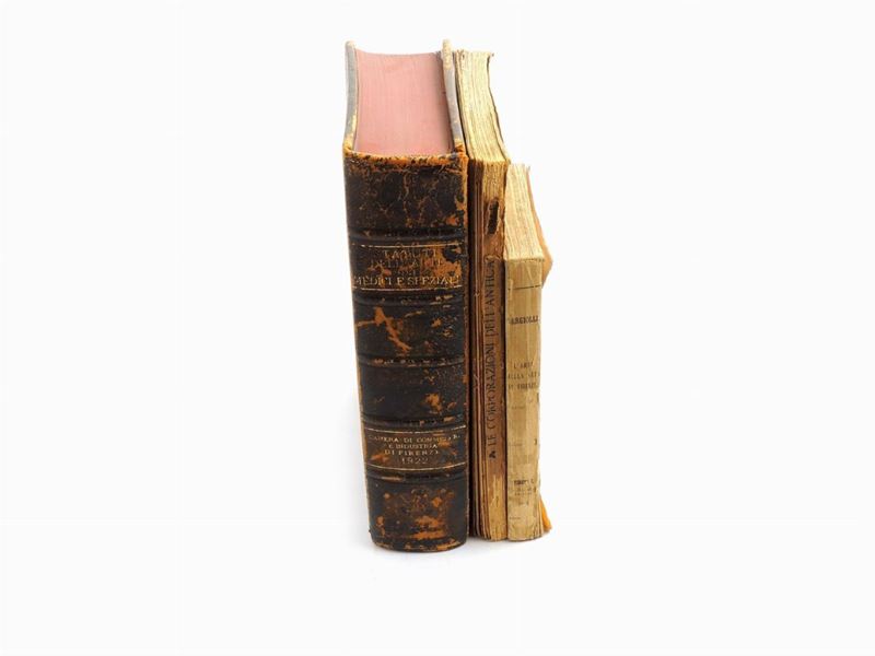 Lotto di Libri sulle Corporazioni Fiorentine