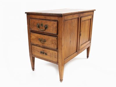Piccola Credenza-cassettone in Noce