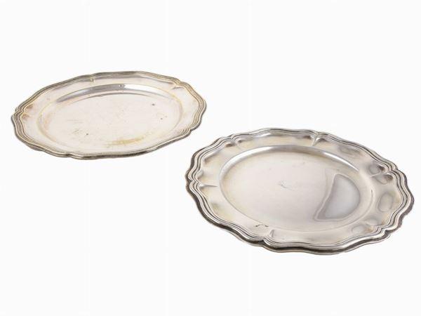 A silver plate  (Italy, Milan, Umberto Malinverni, Thirties)  - Auction Furniture and Paintings from Palazzo al Bosco and from other private property - Maison Bibelot - Casa d'Aste Firenze - Milano