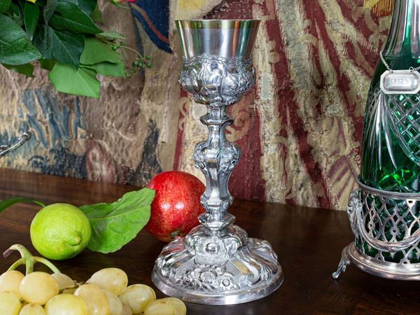 Silver lithurgical chalice  (19th century)  - Auction Furniture and Paintings from Palazzo al Bosco and from other private property - Maison Bibelot - Casa d'Aste Firenze - Milano